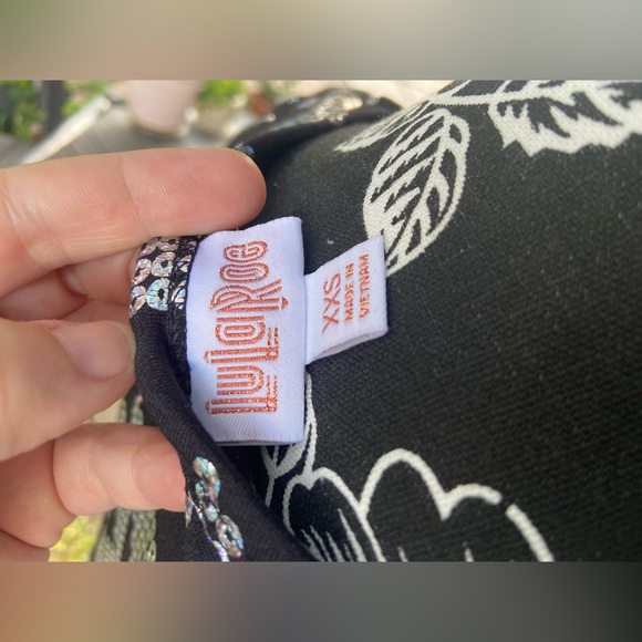 Elegant Lularoe Carly Dress Size XXS - Picture 3 of 7